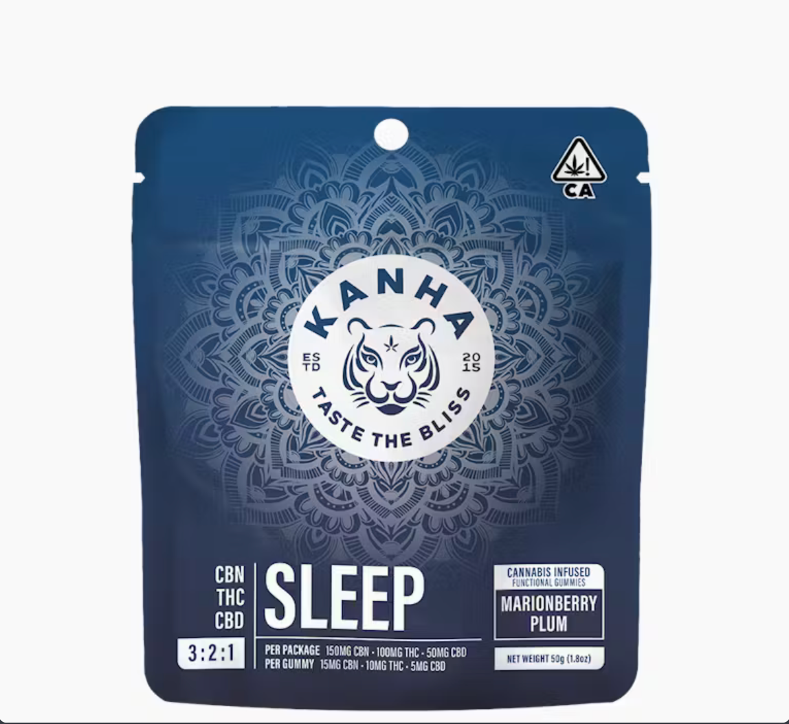 Kanha - FX - Gummies NANO - Sleep - Marionberry Plum 3:2:1 300mg